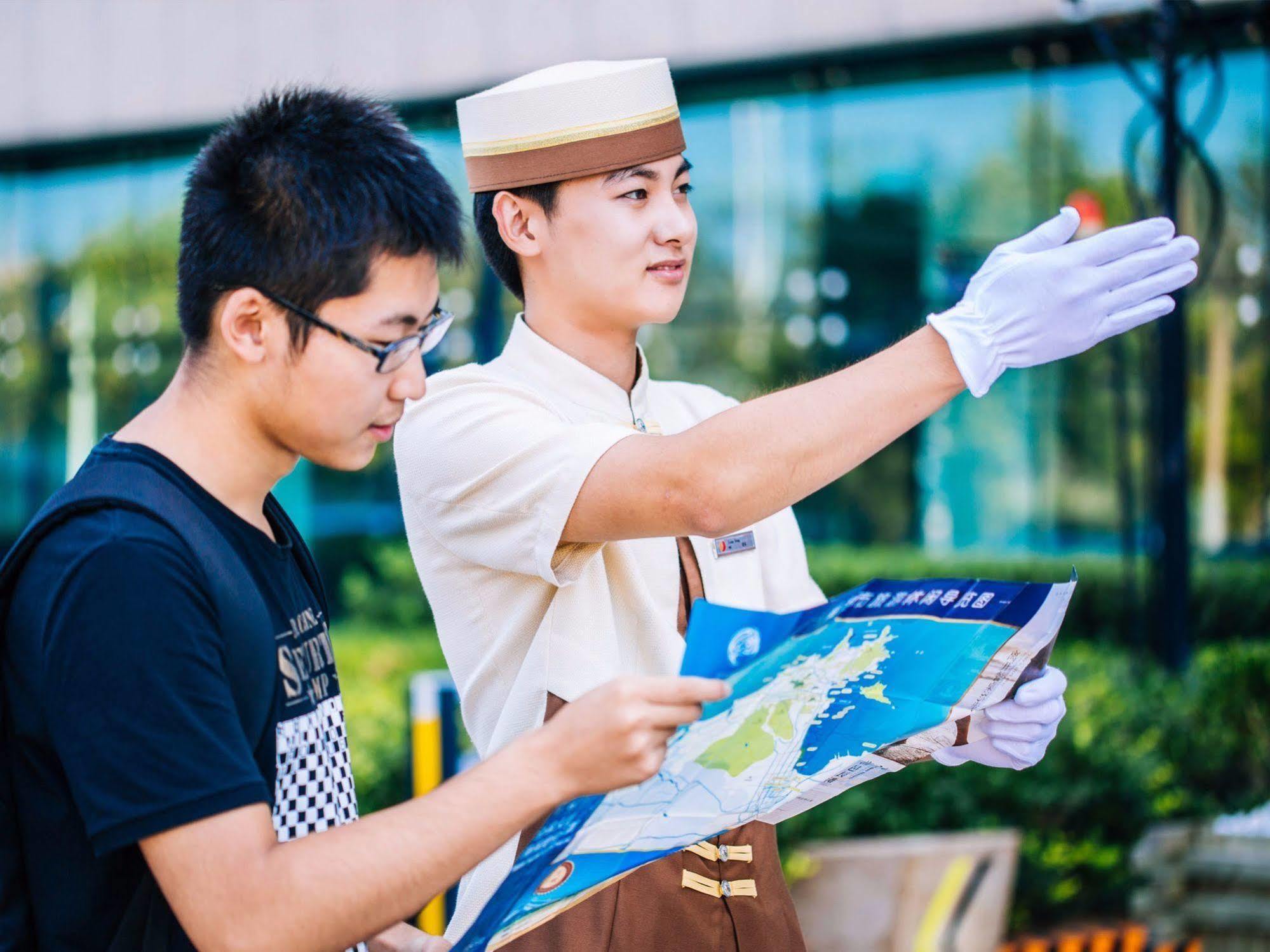 Weihai Haiyue Jianguo Hotel Exterior foto